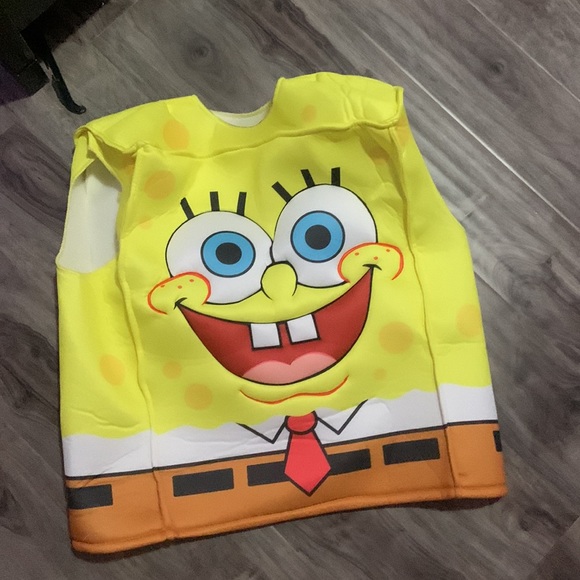 Children size Med (10-12) SpongeBob Costume - Picture 4 of 5